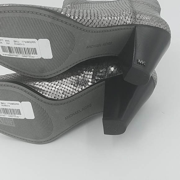 🆕️ MichaelKors Divia Diamond Metallic Boot - Picture 6 of 8